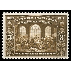 canada stamp 135 fathers of confederation 3 1917 M VFNH 044