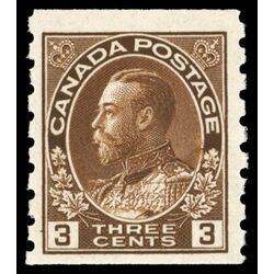 canada stamp 129 king george v 3 1918 M VFNH 009