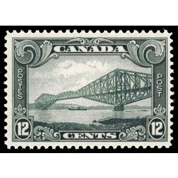 canada stamp 156 quebec bridge 12 1929 M F VFNH 022