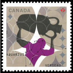 canada stamp 2459 aquarius the water bearer 2013