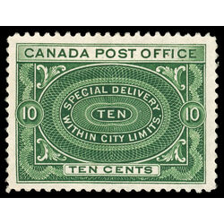 canada stamp e special delivery e1 special delivery stamps 10 1898 M VF 037
