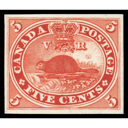 canada stamp 15p beaver 5 1859