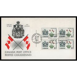 canada stamp 427 newfoundland pitcher plant 5 1966 FDC UL 007