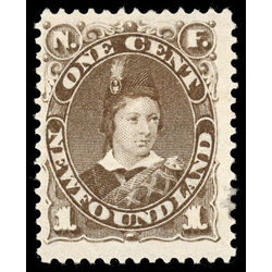 newfoundland stamp 43 edward prince of wales 1 1896 M F VF 019