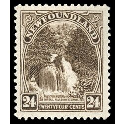 newfoundland stamp 144 topsail falls 24 1923 M VF 009