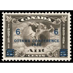 canada stamp c air mail c4 c2 surcharged mercury with scroll in hand 6 1932 M VFNH 041
