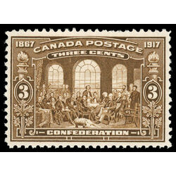canada stamp 135 fathers of confederation 3 1917 M XFNH 045