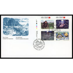 canada stamp 1292a canadian folklore 1 1990 FDC UL 003