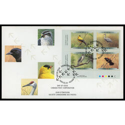 canada stamp 1773a birds of canada 4a 1999 FDC LL
