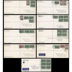 canada stamp 246 8 fdc royal vist 1939 FDC PC 020