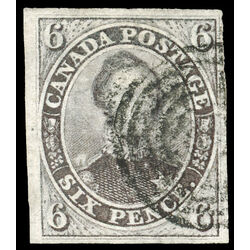 canada stamp 2 hrh prince albert 6d 1851 U VF 045