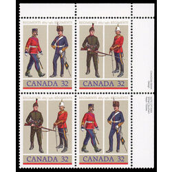 canada stamp 1008ai royal winnipeg rifles royal canadian dragoons 32 1983 PB UR