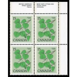 canada stamp 717 trembling aspen 15 1977 PB UR