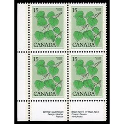canada stamp 717 trembling aspen 15 1977 PB LL