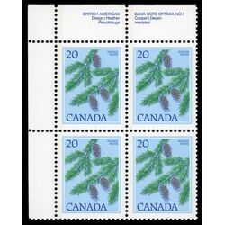 canada stamp 718 douglas fir 20 1977 PB UL