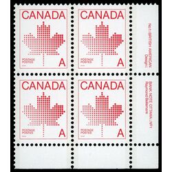 canada stamp 907iii maple leaf 1981 PB LR