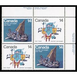 canada stamp 770a inuit travel 1978 PB UR