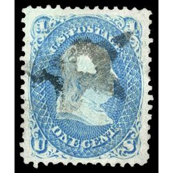 us stamp postage issues 63a franklin 1 1861 U 004