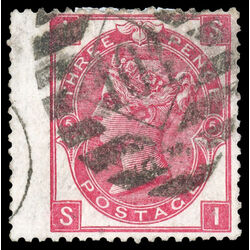 great britain stamp 49 queen victoria 1867 U VF 016
