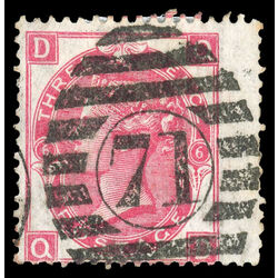 great britain stamp 49 queen victoria 1867 U VG 017