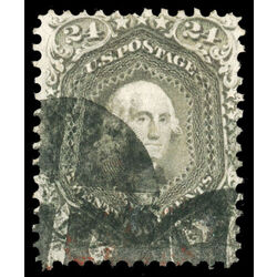 us stamp postage issues 78a washington 24 1863 U 001