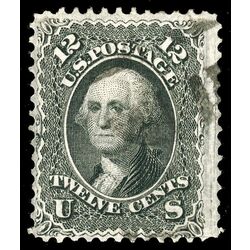 us stamp postage issues 97 washington 12 1867 U F 001