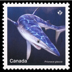 canada stamp 3105e blue shark 2018