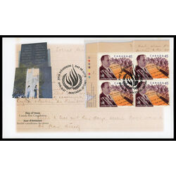 canada stamp 1761 john peters humphrey 45 1998 FDC UL