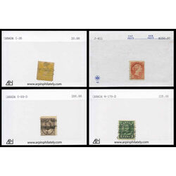 4 rare canada pre cancels i 35 j 41i u 93 d w 179 d
