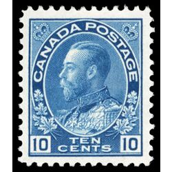 canada stamp 117 king george v 10 1922 M VF 014