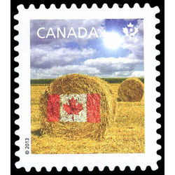 canada stamp 2613a hay bale 2013