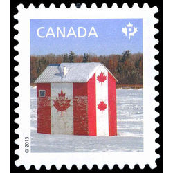 canada stamp 2616 fishing hut 2013