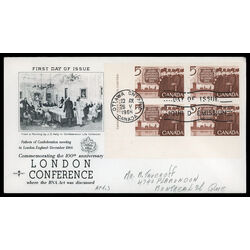canada stamp 448 canadian delegation 5 1966 FDC LL 020