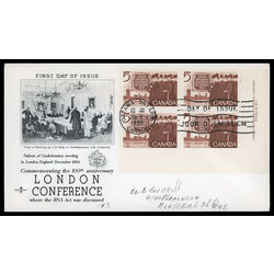 canada stamp 448 canadian delegation 5 1966 FDC LR 021