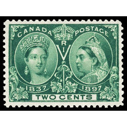 canada stamp 52 queen victoria diamond jubilee 2 1897 M VFNH 050