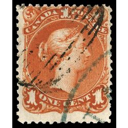 canada stamp 22b queen victoria 1 1868 U F 026