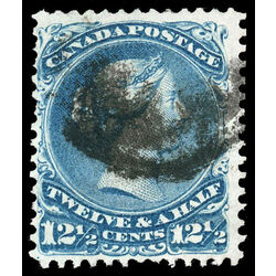 canada stamp 28a queen victoria 12 1868 U F 010