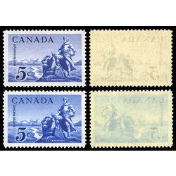canada stamp 378 la verendrye statue 5 1958 M NH 031