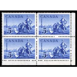 canada stamp 378 la verendrye statue 5 1958 CB LR 033