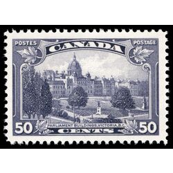 canada stamp 226 parliament victoria b c 50 1935 M VFNH 017