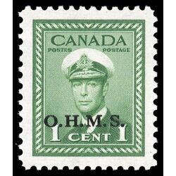 canada stamp o official o1 king george vi war issue 1 1949 M XFNH 001