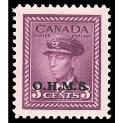canada stamp o official o3 king george vi war issue 3 1949 M XFNH 002
