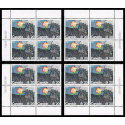 canada stamp 690 flower growing from city 20 1976 PB SET
