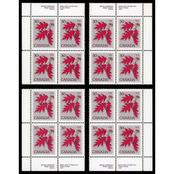 canada stamp 720 red oak 30 1978 PB SET