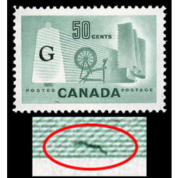 canada stamp o official o38a textile industry 50 1961 M VFNH 007