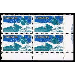 canada stamp 833 white water race 17 1979 PB LR