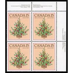 canada stamp 900 christmas tree 1781 15 1981 PB UR