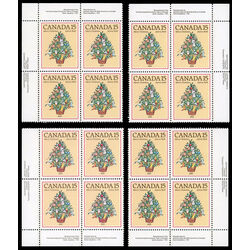 canada stamp 901 christmas tree 1881 15 1981 PB SET