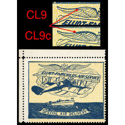 canada stamp cl air mail semi official cl9c elliot fairchild air service 25 1926 M NH 006