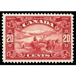 canada stamp 157 harvesting wheat 20 1929 M VFNH 035
